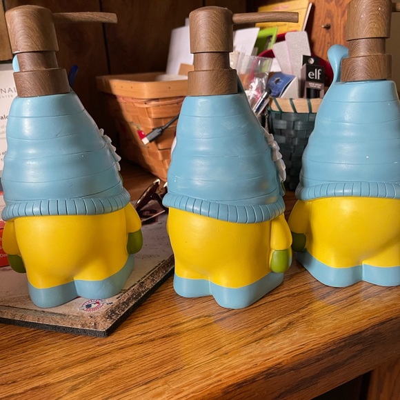 Gnomes soap/lotion dispenser